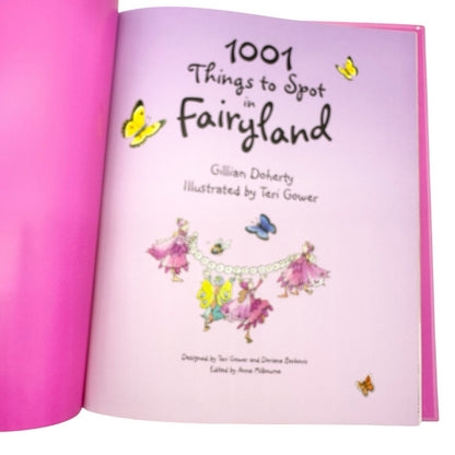 1001 Things to Spot in Fairyland by Gillian Doherty (2006, Hardcover) Usborne
