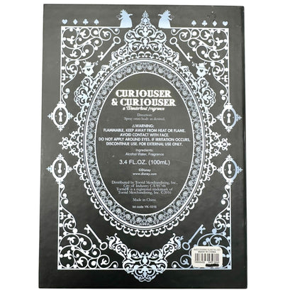 Curiouser and Curiouser A Wonderland Fragrance 3.4 Fl Oz Perfume Disney Gift Box