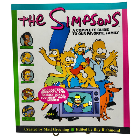 The Simpsons A Complete Guide To Our Favorite Family Matt Groening 1997 Paperbck