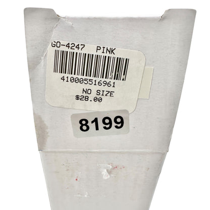 Rosé Champagne Bottle Glass Ornament With Gold Glitter Accent in Original Box