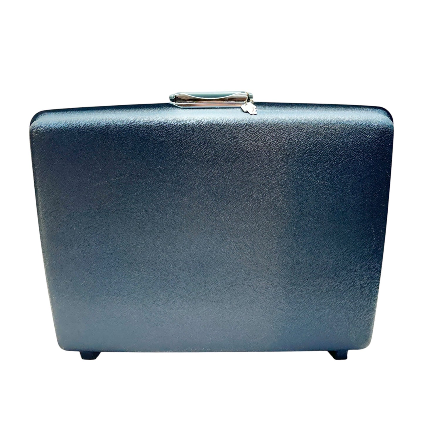 Samsonite Aspen Vintage Blue Hardshell Suitcase With Key Chrome Accents Durable