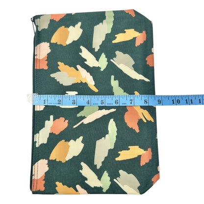 Thirty-One Zipper Pouch AM70 Shattered Abstract 12.5x8.5x2.5 New In Original Bag