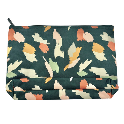 Thirty-One Zipper Pouch AM70 Shattered Abstract 12.5x8.5x2.5 New In Original Bag