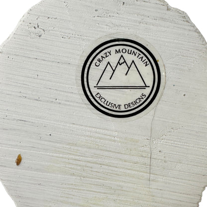 Angel Table Lamp Figurine By Crazy Mountain With Glittered Shade Festive Design