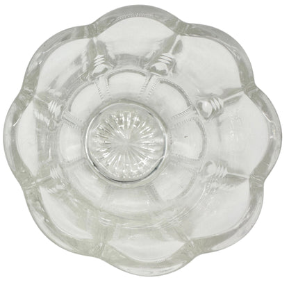 Michigan No 15077 3 Pc Clear Glass Childrens Tableware Set Creamer Sugar Spooner