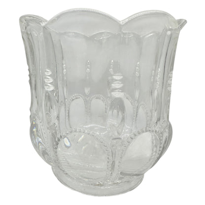 Michigan No 15077 3 Pc Clear Glass Childrens Tableware Set Creamer Sugar Spooner