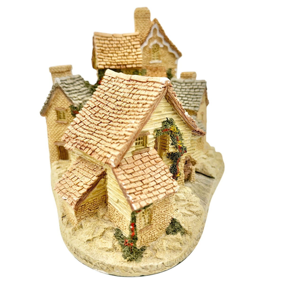 David Winter Cottages 1982 Brookside Hamlet Handcrafted Hand Painted Collectible