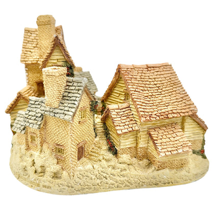 David Winter Cottages 1982 Brookside Hamlet Handcrafted Hand Painted Collectible