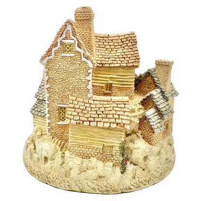 David Winter Cottages 1982 Brookside Hamlet Handcrafted Hand Painted Collectible