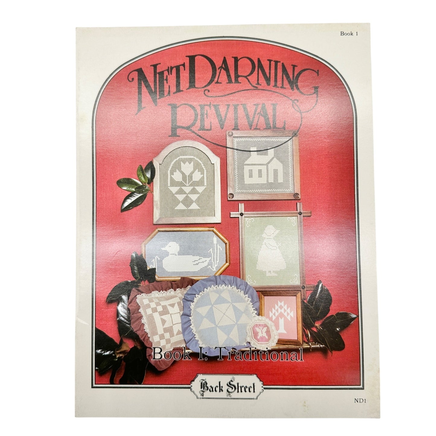 Vintage 1984 Lot of 8 Lace Embroidery and Net Darning Pattern Craft Books
