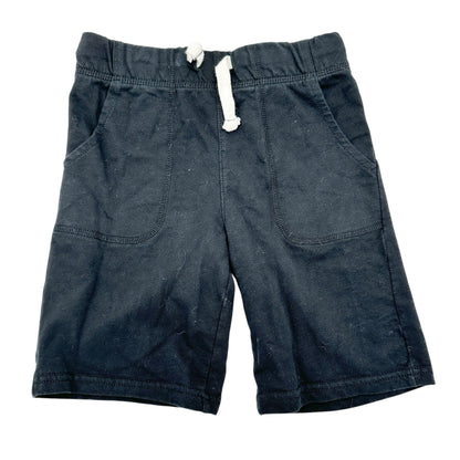 Carters Kids Shorts Boys Size 8/8A Black Drawstring Cotton Shorts
