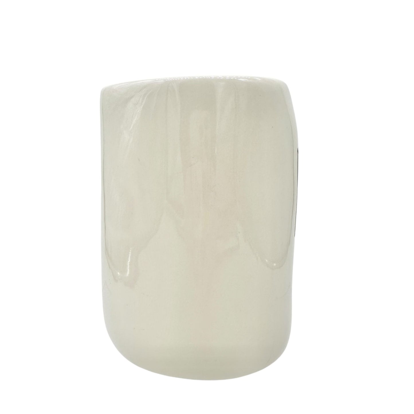 Rae Dunn Artisan Collection 20 oz Mug DRINK Ceramic White Black Lettering NEW