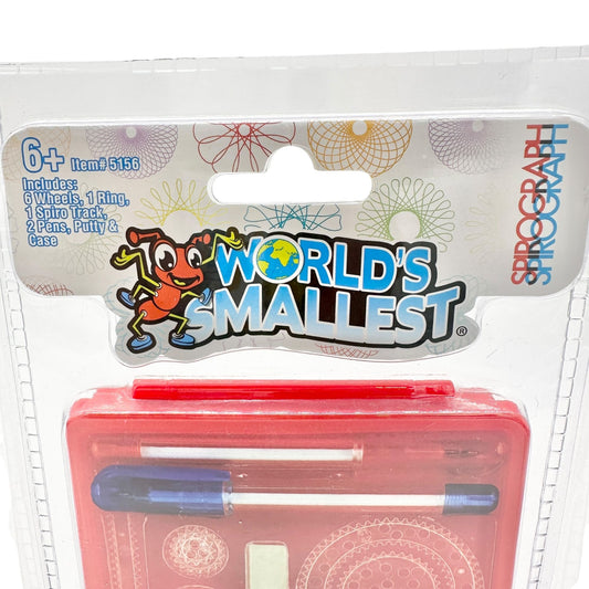 Worlds Smallest Spirograph Art Set 12 pieces 9 Gears Ages 6+ NIP