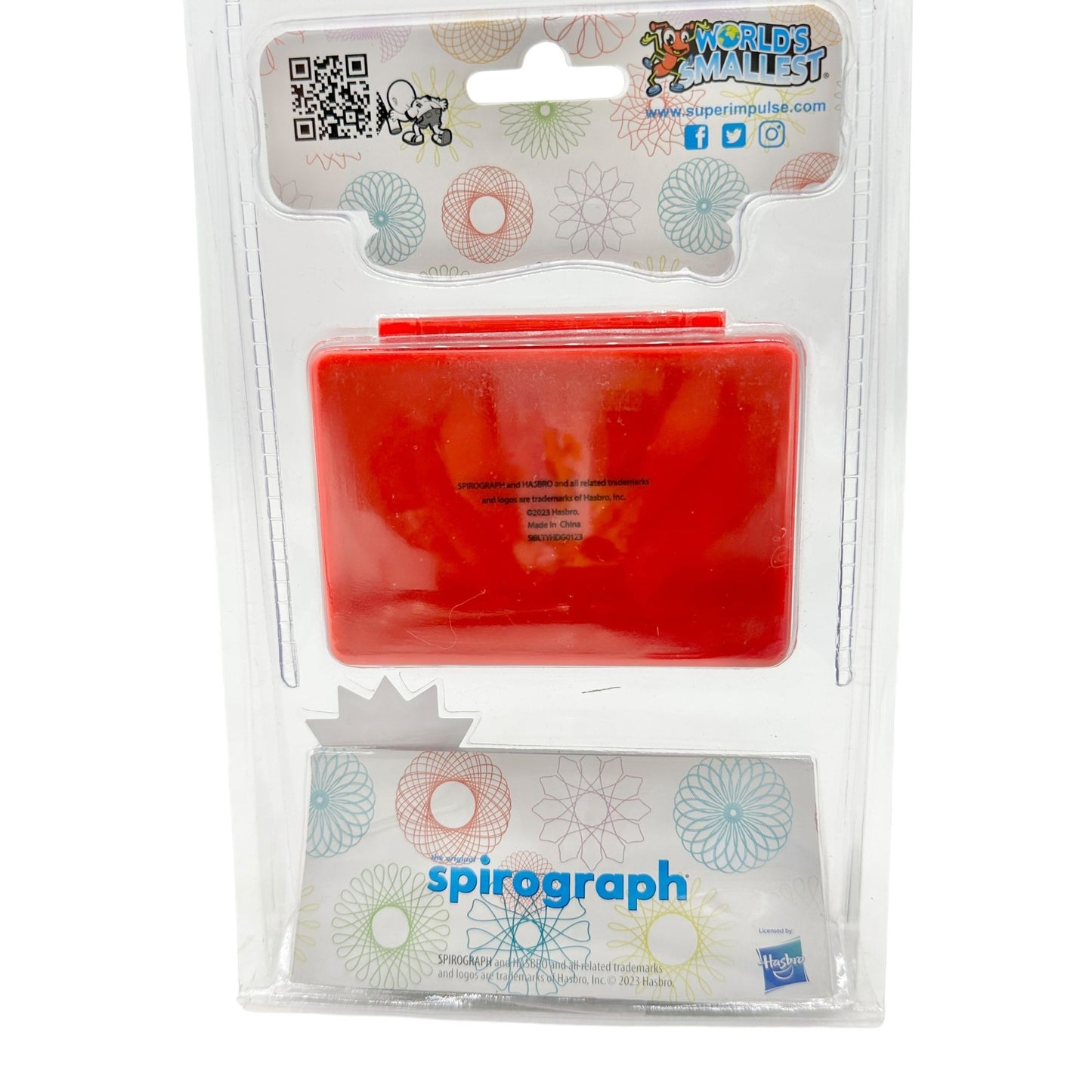 Worlds Smallest Spirograph Art Set 12 pieces 9 Gears Ages 6+ NIP