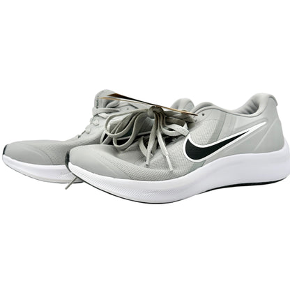 Nike Star Runner 2 Youth Running Shoes Gray White Size 6Y Lightweight Mesh Soft