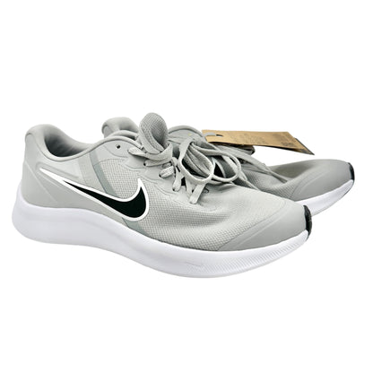 Nike Star Runner 2 Youth Running Shoes Gray White Size 6Y Lightweight Mesh Soft