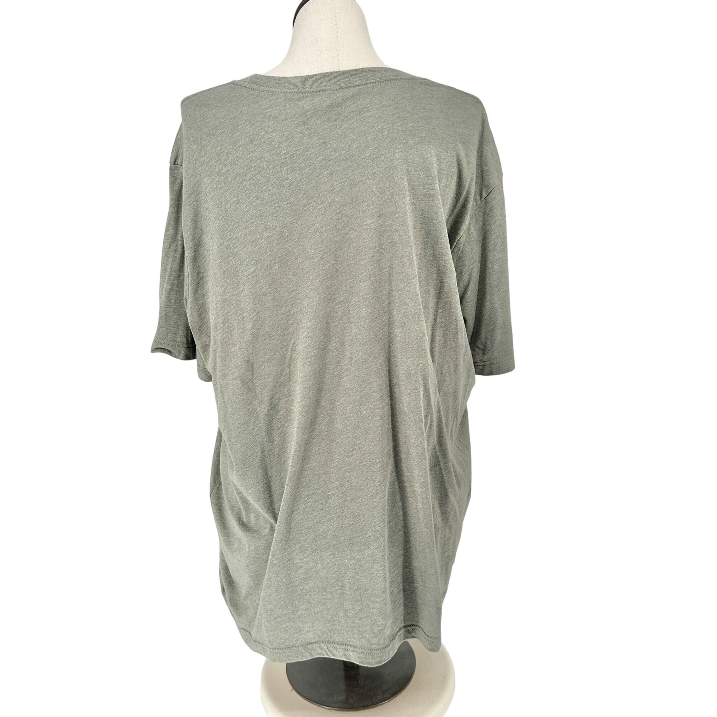 More Trees Less Assholes Alaska Graphic Tee 3XL Green Cotton Blend Bella+Canvas