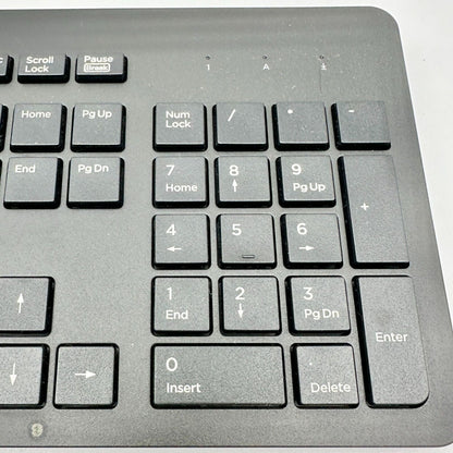 HP Wired Full Size Keyboard USB Model KU-1469 Numeric Keypad on Right Black