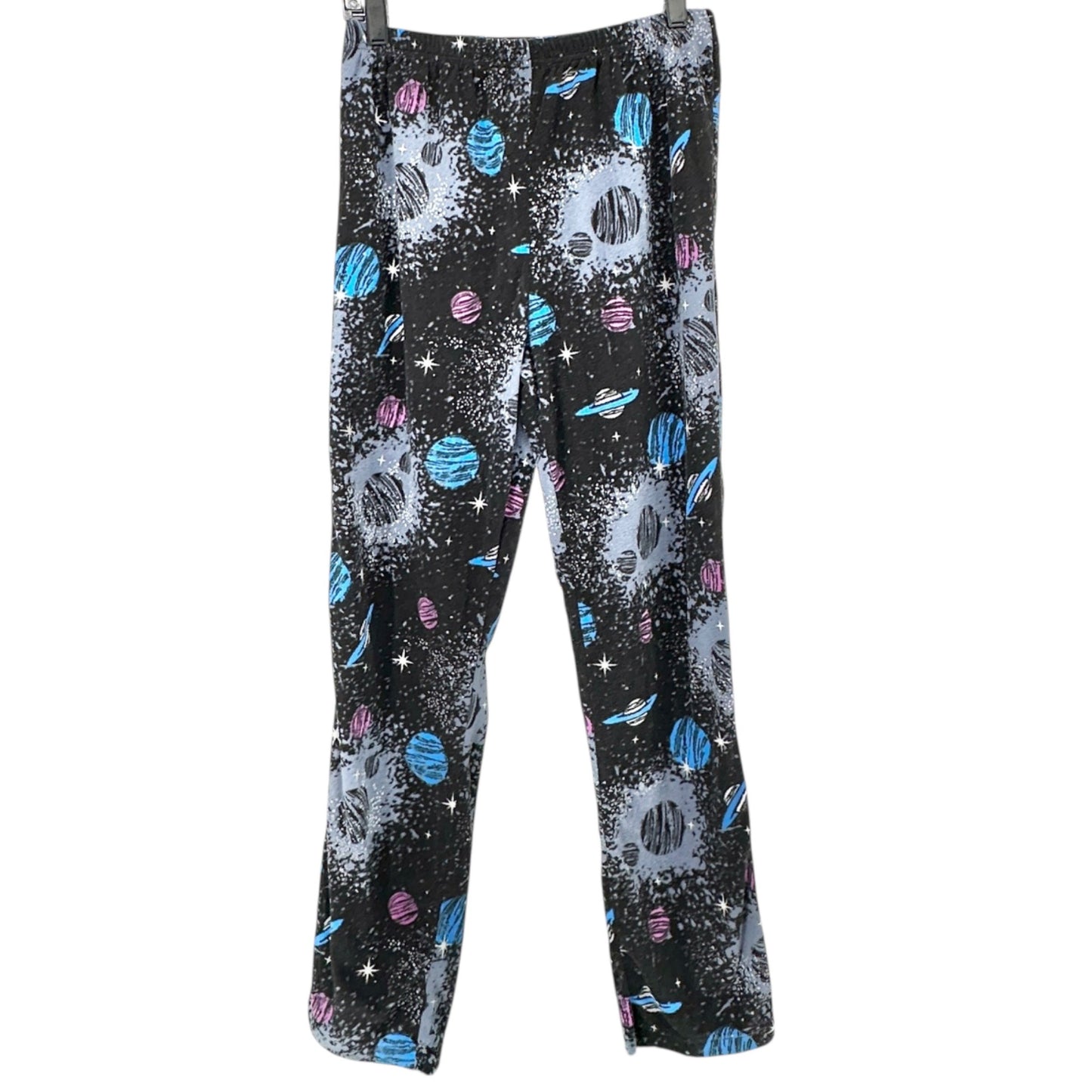 Wonder Nation Space Themed Pajama Lounge Pants XXL (18) Black Flame Resistant