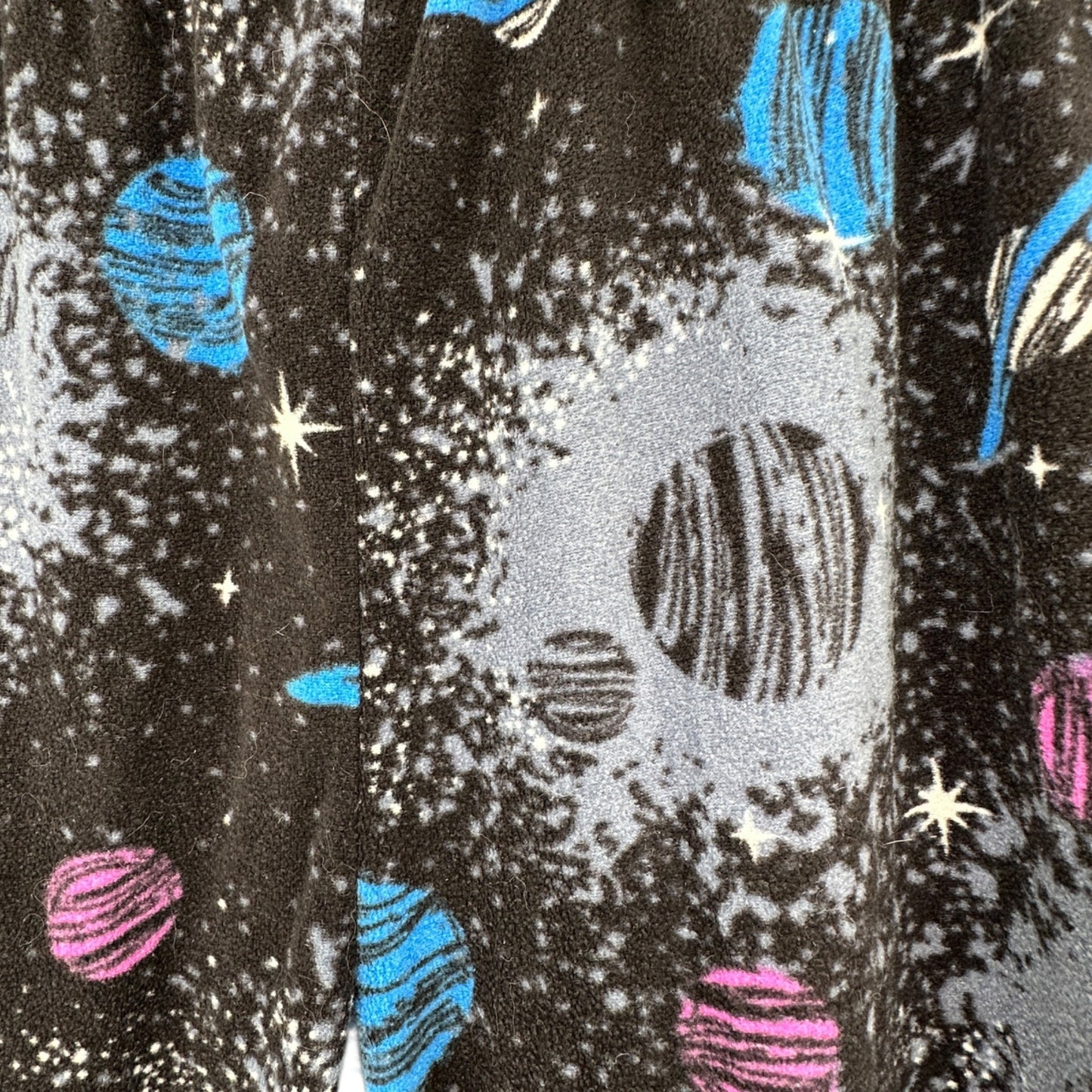 Wonder Nation Space Themed Pajama Lounge Pants XXL (18) Black Flame Resistant