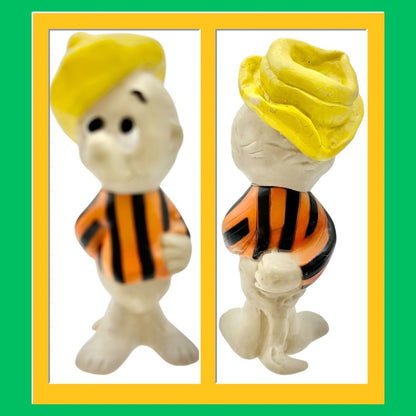 Vintage 1969 Pogo Cartoon Rubber Figures Set Of 5 Collectibles 5-6 inches Tall