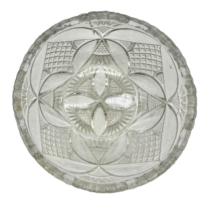 Pattee Cross Master Berry Bowl Childrens Tableware Etched EAPG 4" Diameter
