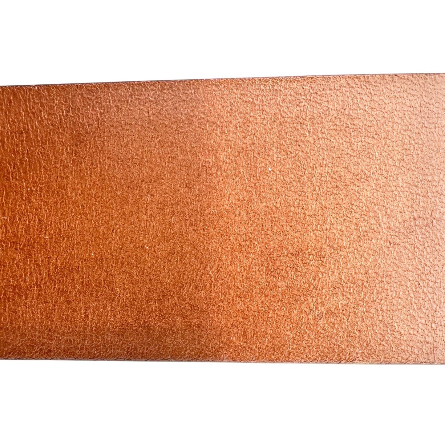 H&M Belt Mens XL Genuine Leather Brown With Silver Buckle Premium Selection