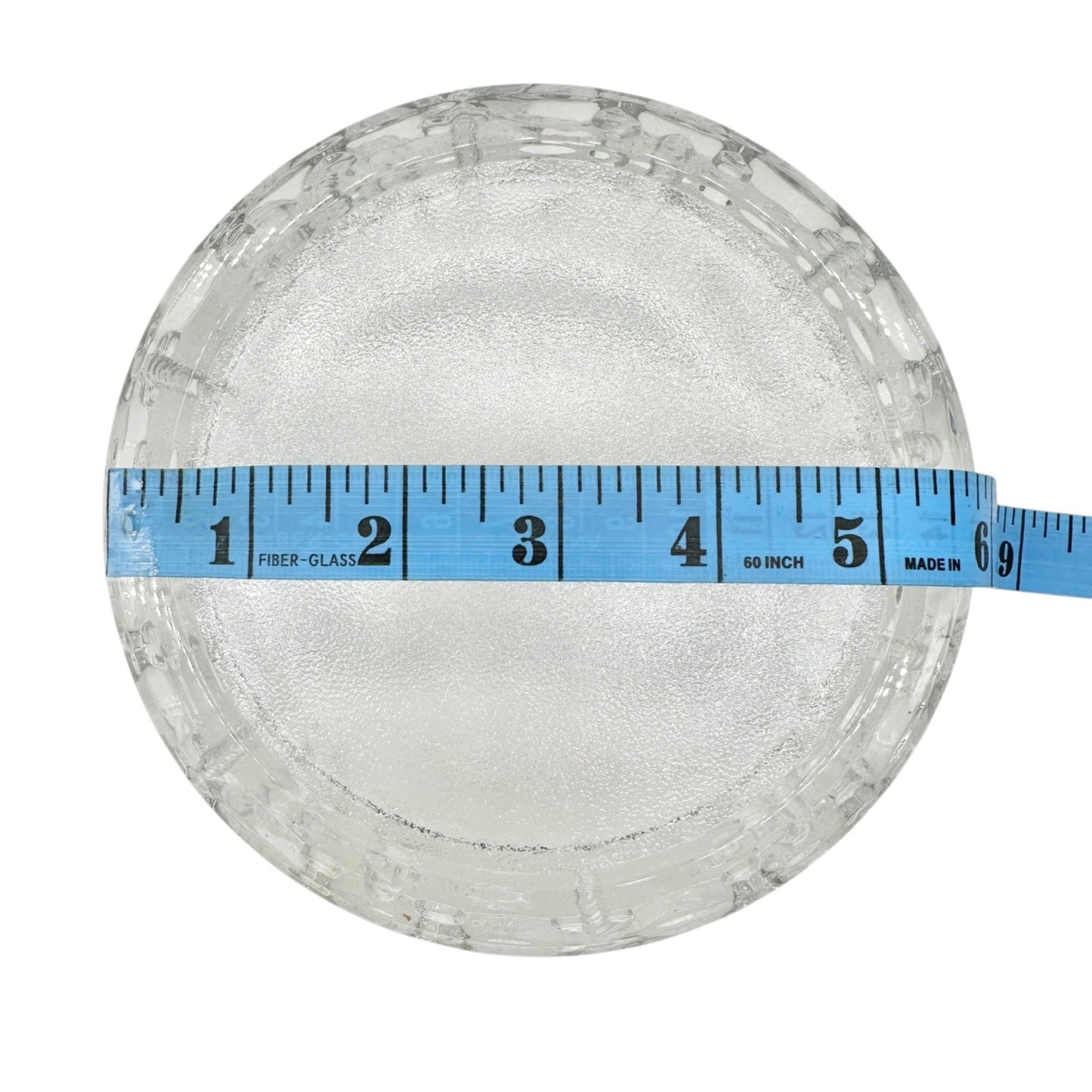 Carousel-Shaped Clear Glass Candy Dish With Lid Featuring Carousel Animals