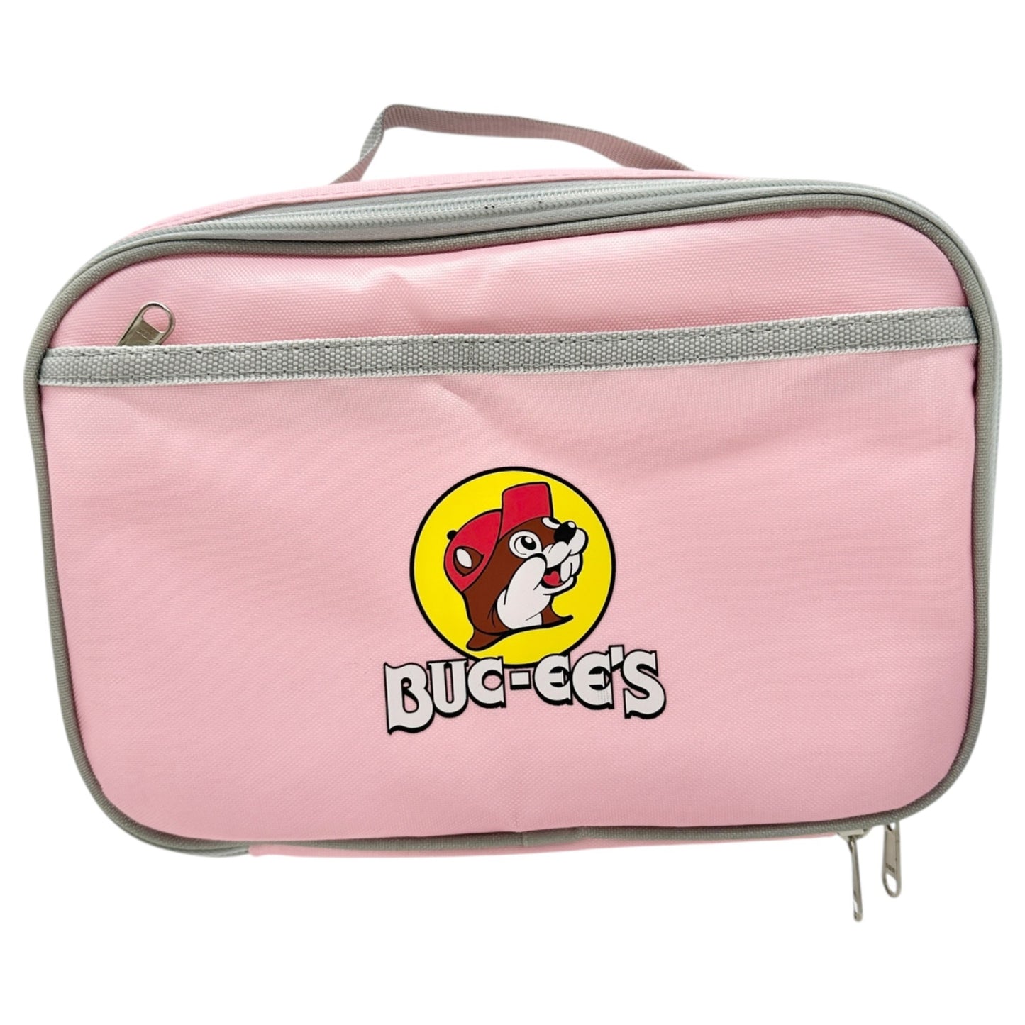 Bucees Kids Pink Lunch Bag With Insulated Interior and Handle 10.6"x7.7"x3.75"