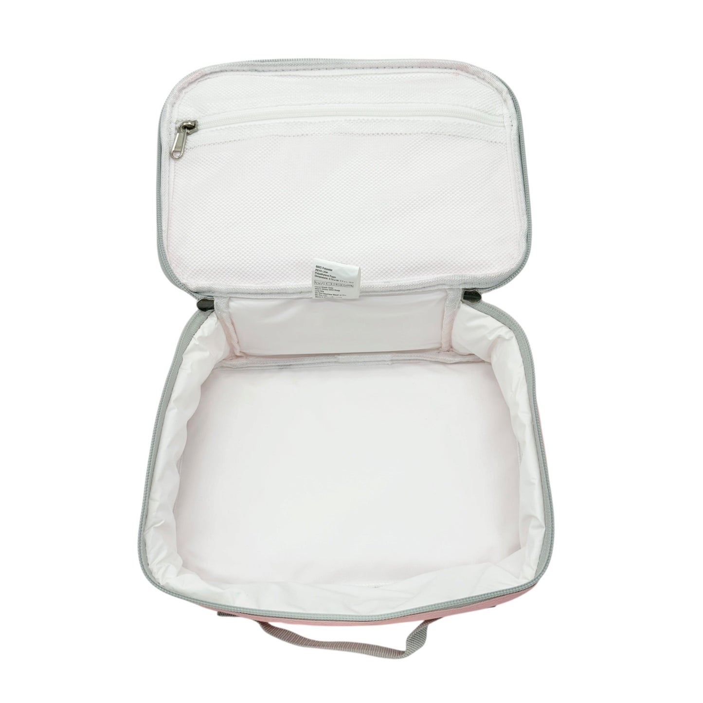 Bucees Kids Pink Lunch Bag With Insulated Interior and Handle 10.6"x7.7"x3.75"