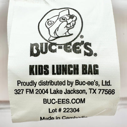 Bucees Kids Pink Lunch Bag With Insulated Interior and Handle 10.6"x7.7"x3.75"