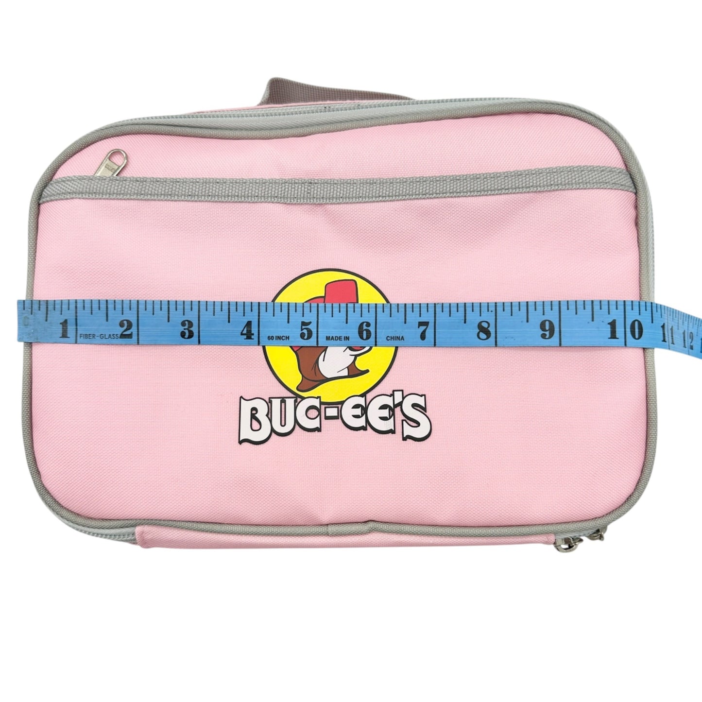 Bucees Kids Pink Lunch Bag With Insulated Interior and Handle 10.6"x7.7"x3.75"