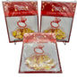 Kringles Kitchen Cookie Tray Kits 12 Cellophane Bags 12 Trays 12 Gift Tags/Ties