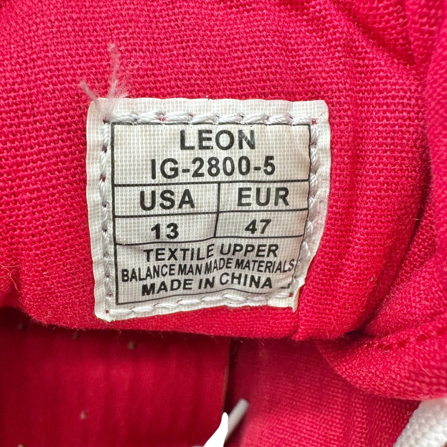 Vlado Footwear High-Top Sneakers Mens Size 13 Red Canvas White Laces