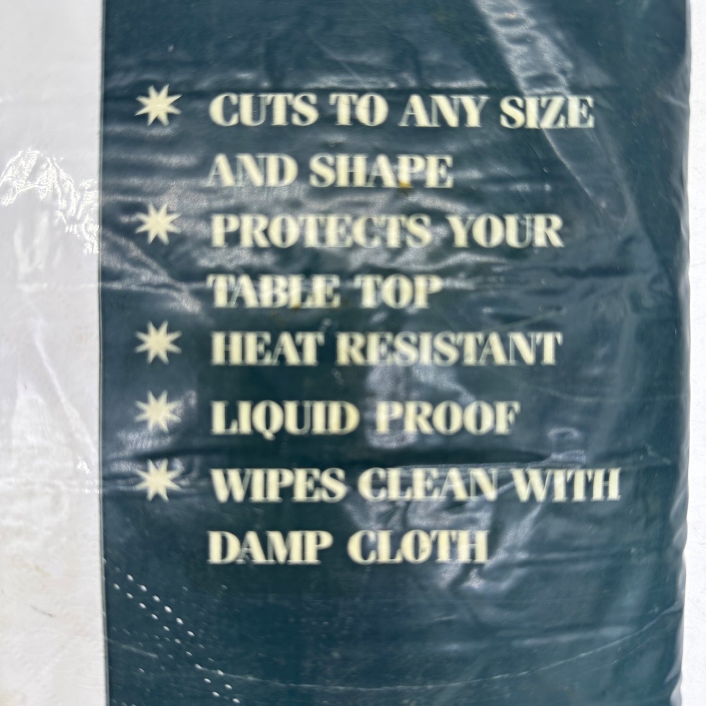 Elrene Table Pad 52 X 90 Quilted Flannel Backed Oval Heat Liquid Resistant NIP