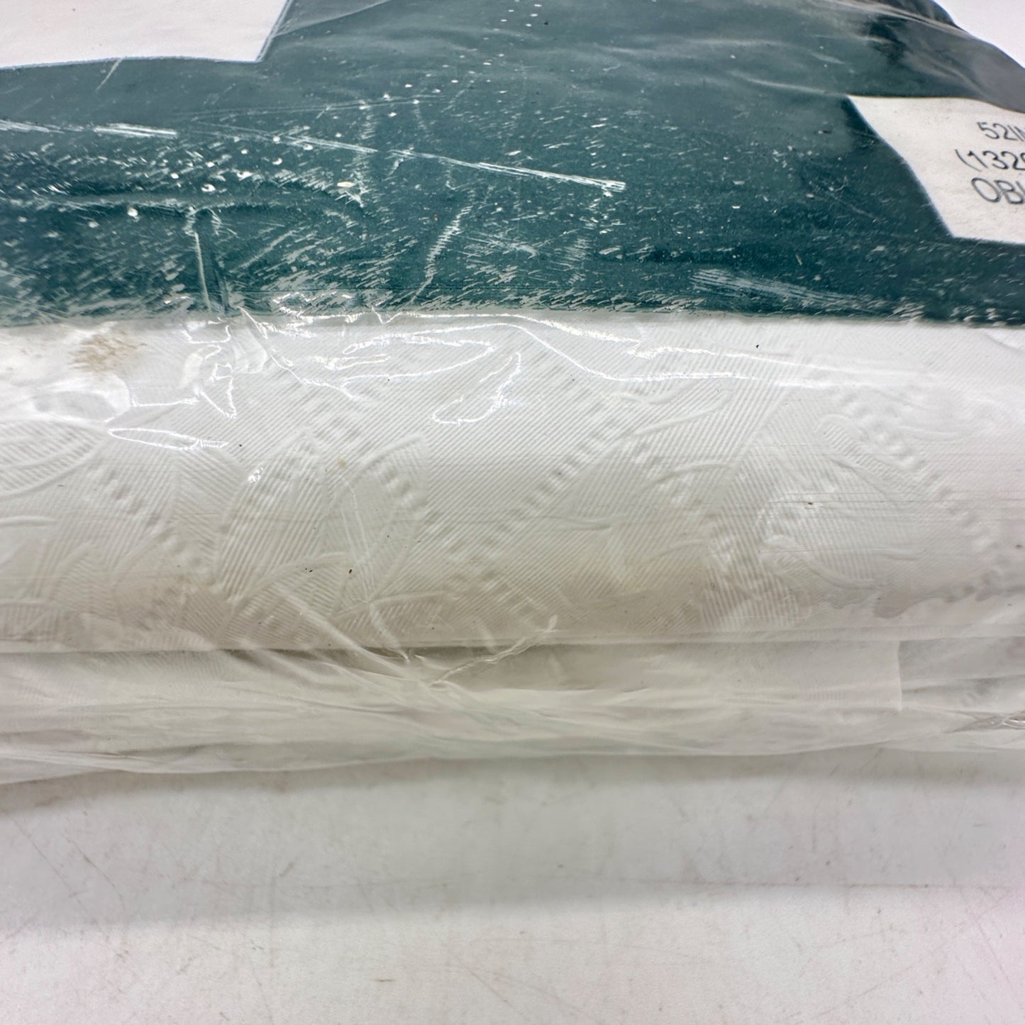 Elrene Table Pad 52 X 90 Quilted Flannel Backed Oval Heat Liquid Resistant NIP