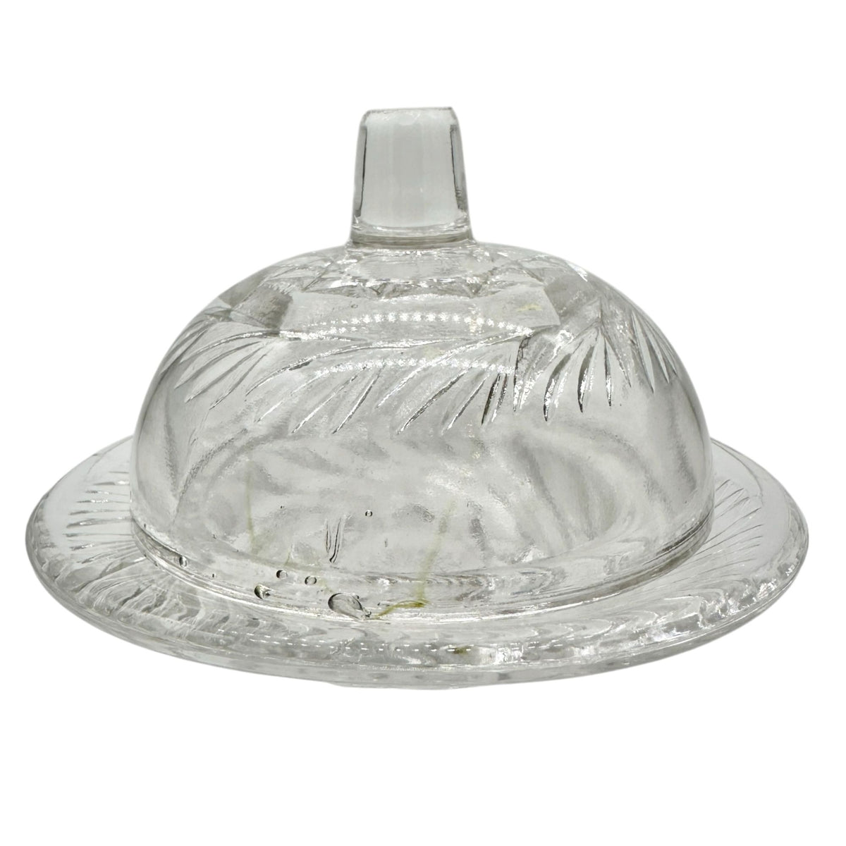 Whirligig Buzz Star Creamer Spooner Butter Dish Childrens Tableware EAPG 2.5"H