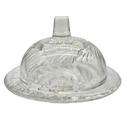 Whirligig Buzz Star Creamer Spooner Butter Dish Childrens Tableware EAPG 2.5"H