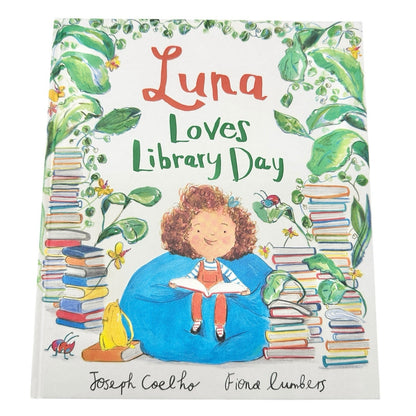 Luna Loves Library Day by Joseph Coelho (2018, Hardcover) Kids Book