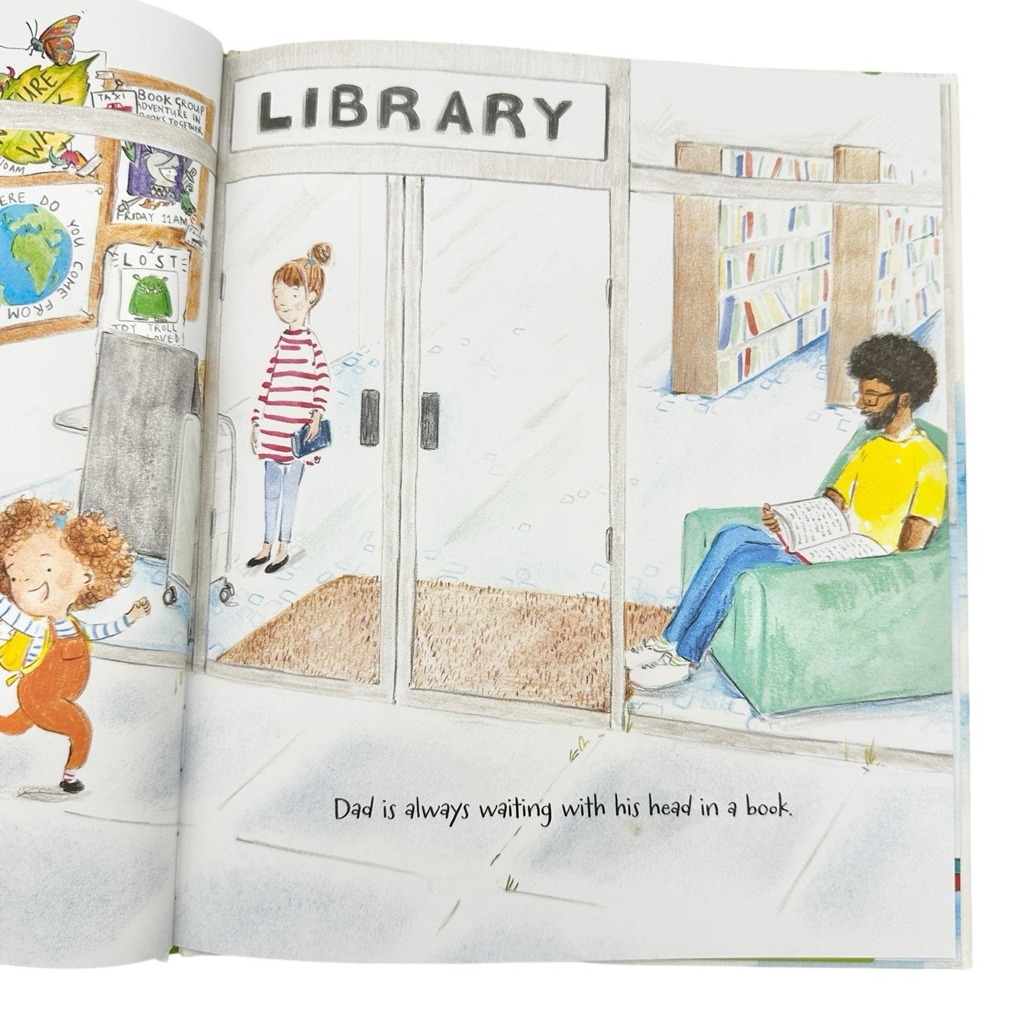 Luna Loves Library Day by Joseph Coelho (2018, Hardcover) Kids Book