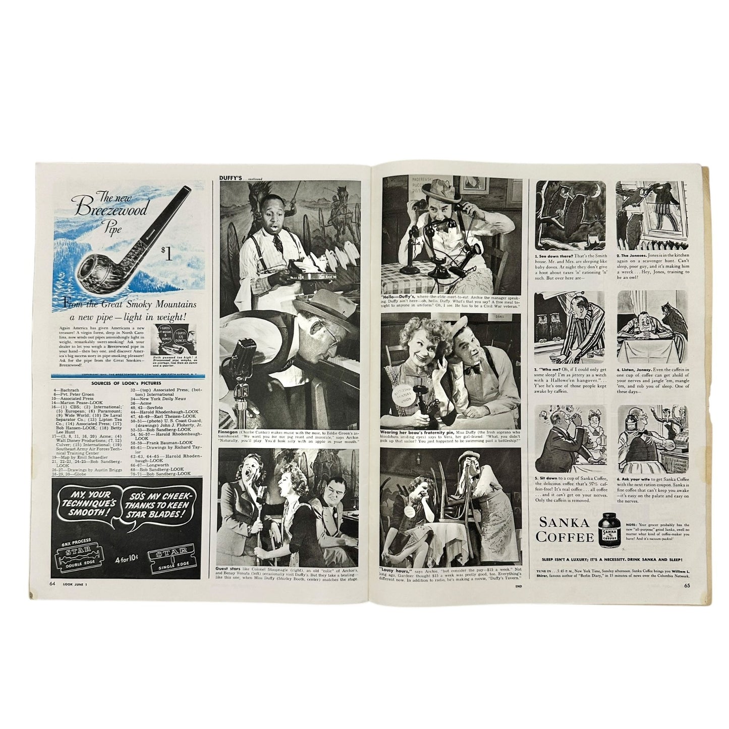 Look Magazine June 1 1943 General Patton WWII Cover Historical Ads and Articles