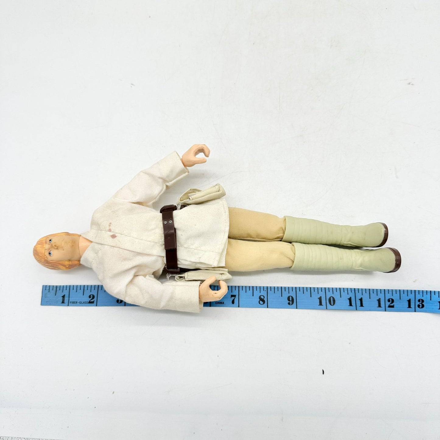 Vintage Star Wars 1978 Luke Skywalker Action Figure Doll With Cloak & Belt 12 in