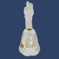 Vintage Artmark Lead Crystal Wedding Bell Bride Groom Figurine W. Germany 5"H