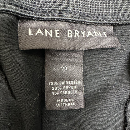 Lane Bryant Trousers Womens Plus Size 20 With Stretch Waistband And Pockets