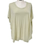 Palo Alto Back Seam Top Womens 3X Sage Green By 78 & Sunny SS Loose Fit