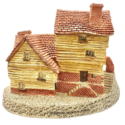 David Winter 1980 Market Street Handcrafted Hand Painted Collectible John Hine