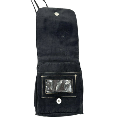 Baggallini Crossbody Purse Black With Multiple Pockets Adjustable Strap Compact