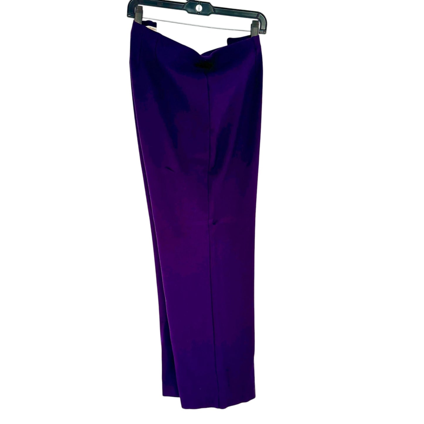 Coldwater Creek Classic Fit Stretch Pants Womens 2X 20-22 Purple Rayon Blend