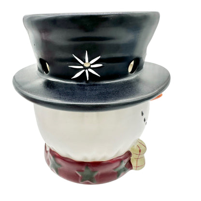 Yankee Candle Snowman Wax Warmer With ScentSationals Glistening Pine Wax Cubes