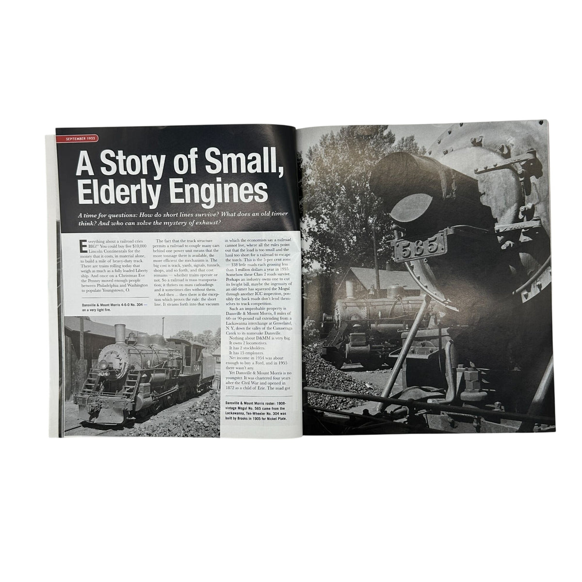 Magazine 1955 Classic Trains In Search of Steam Special Collectors 2011 Reprint